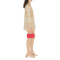 Chemise à motif check et col boutonné - Soft Fawn Check
