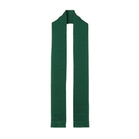Foulard en jacquard de soie monogrammée - Emerald Green