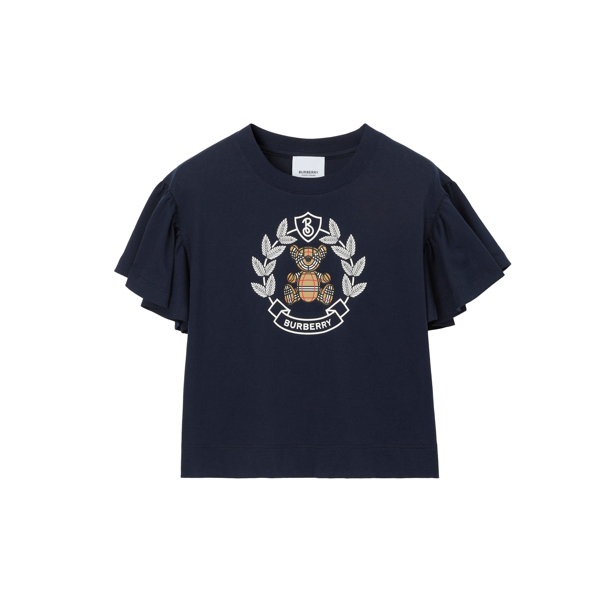 T-shirt en coton à imprimé Thomas Bear - Deep Charcoal Blue