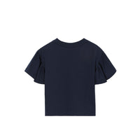 T-shirt en coton à imprimé Thomas Bear - Deep Charcoal Blue