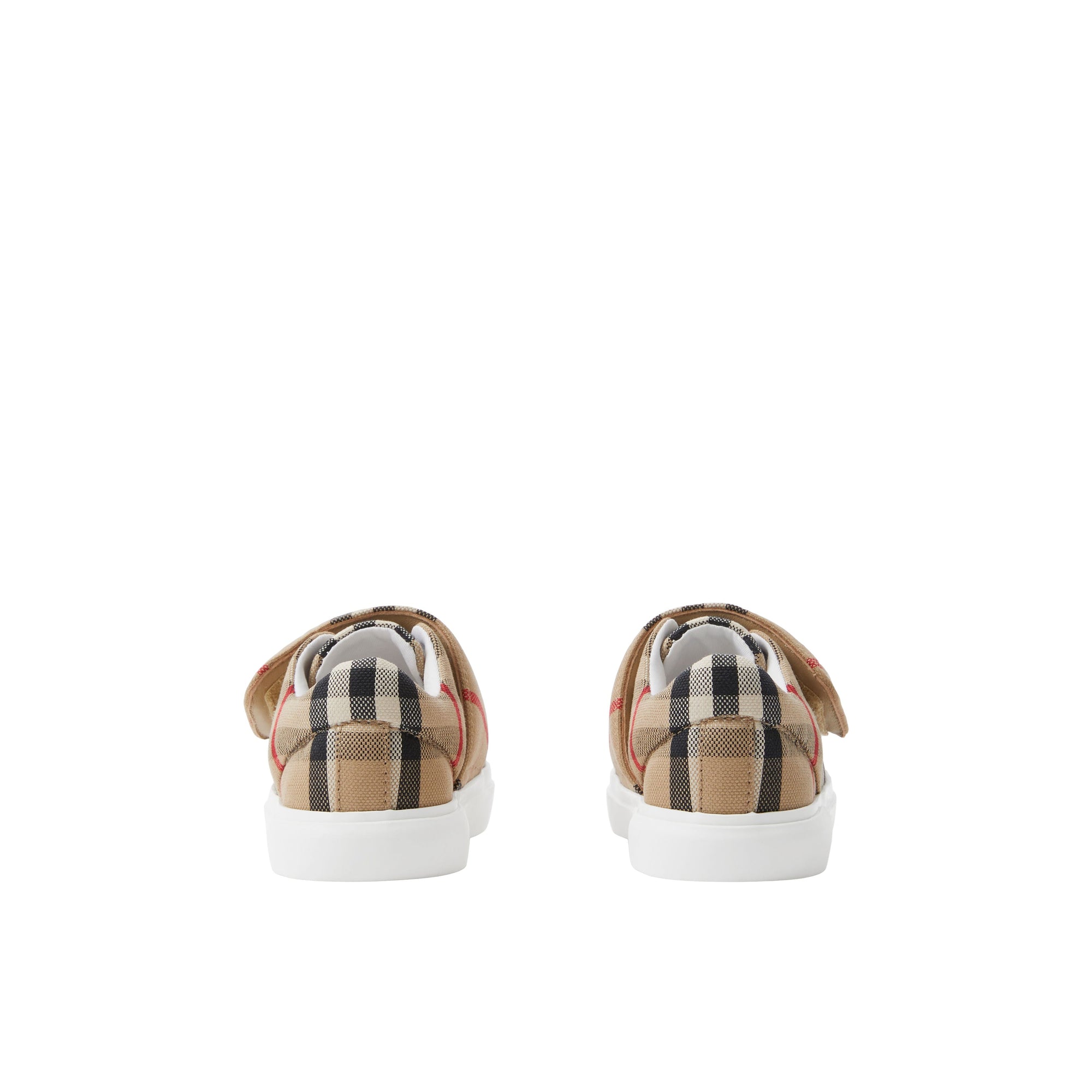 Sneakers en coton à motif check - Archive Beige Check