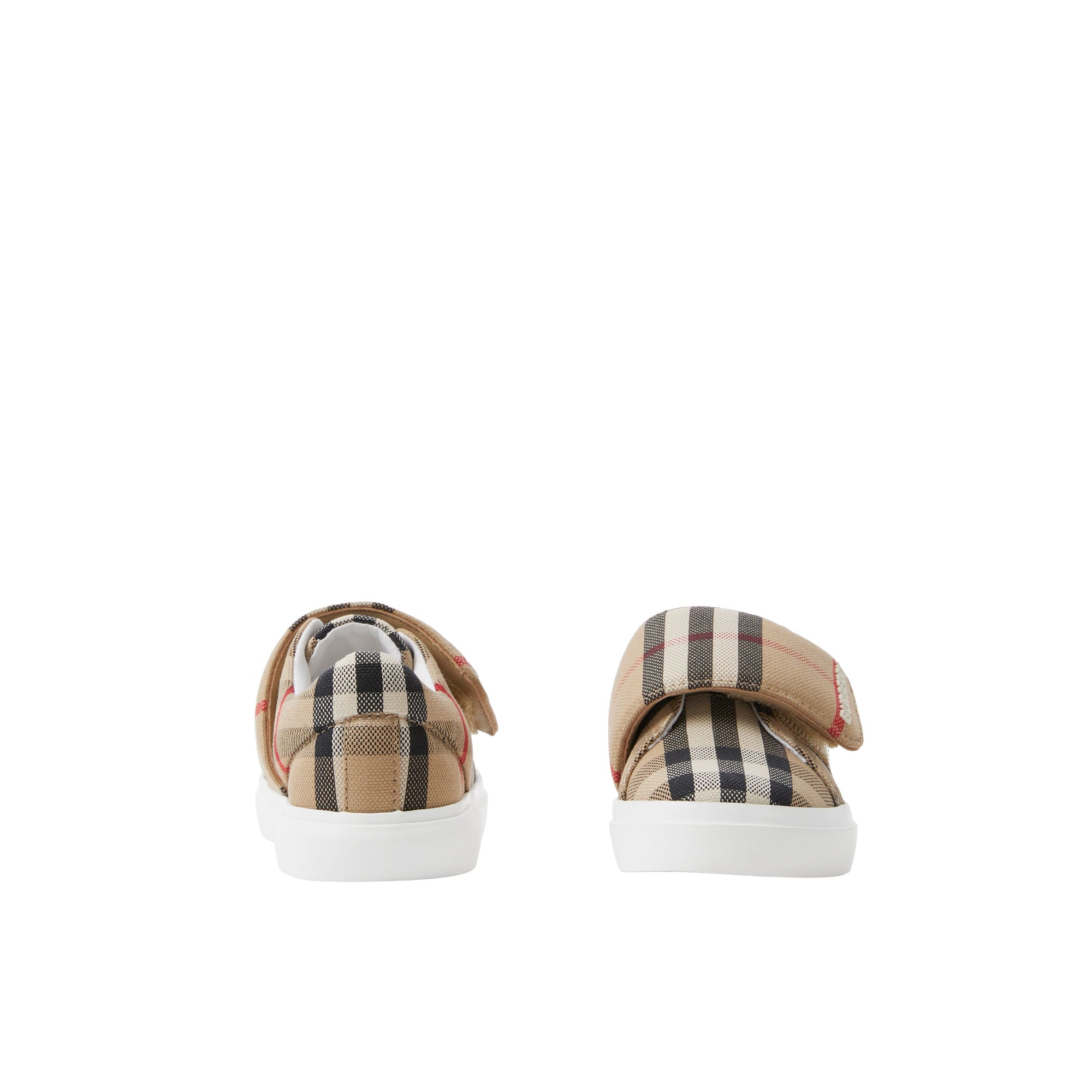 Sneakers en coton à motif check - Archive Beige Check