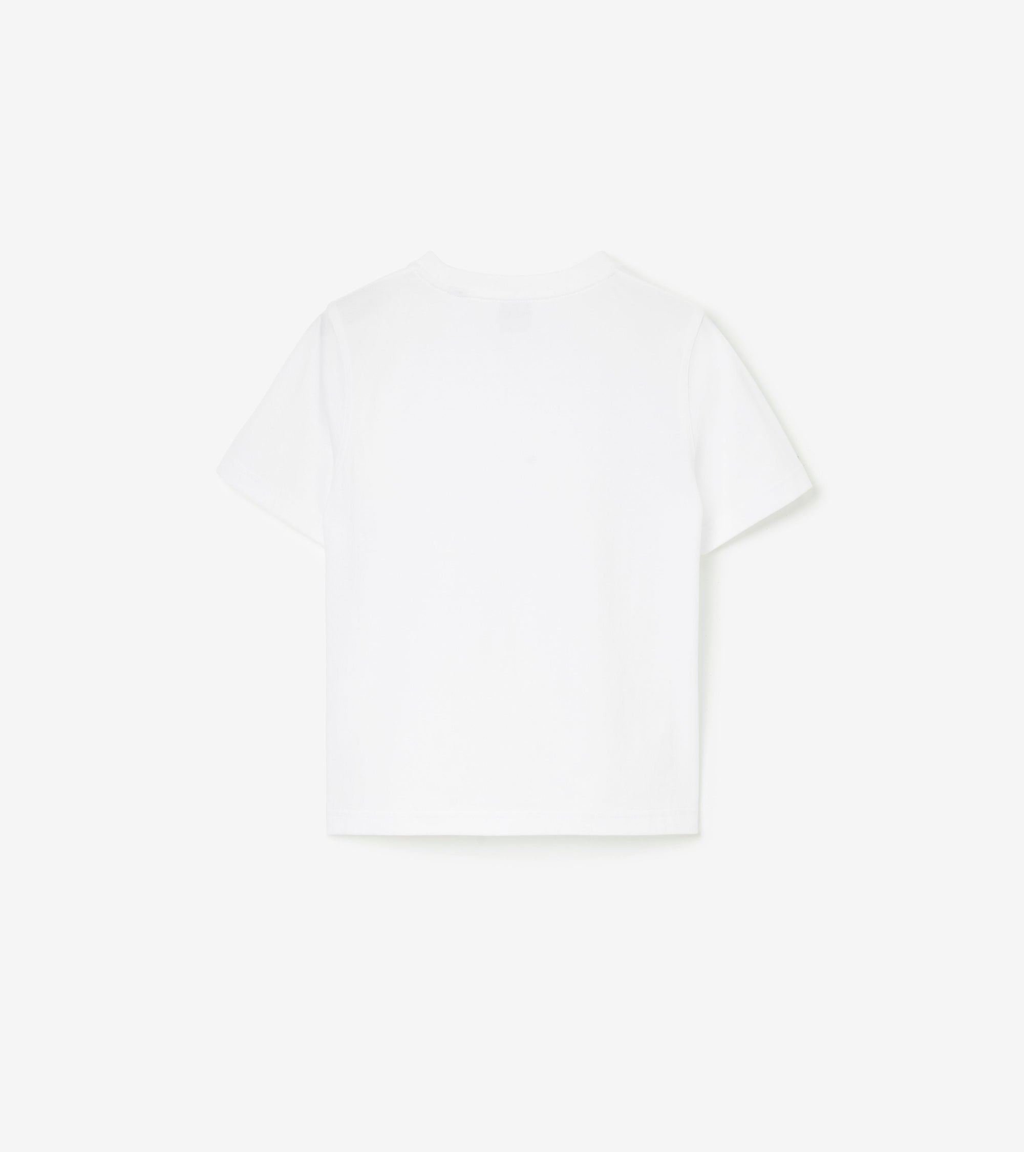 T-shirt en coton Thomas Bear - White & Charcoal Grey
