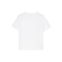 T-shirt en coton Thomas Bear - White & Charcoal Grey