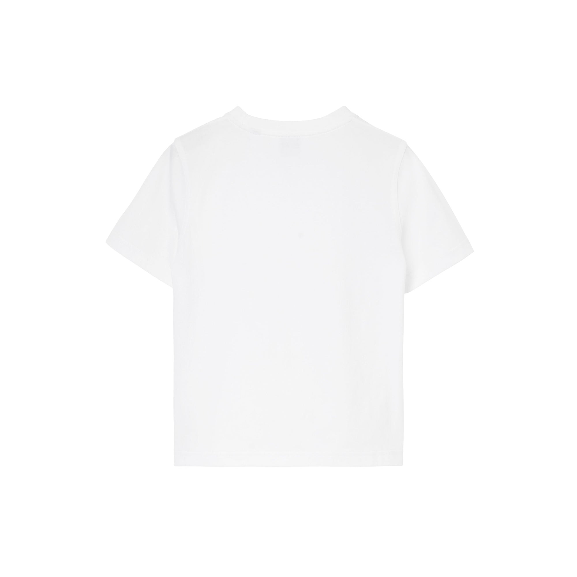 T-shirt en coton Thomas Bear - White & Charcoal Grey