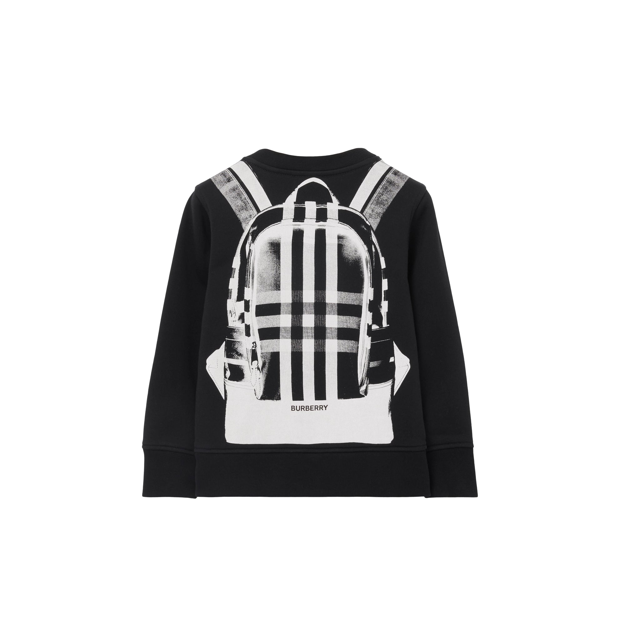 Sweat à motif sangle - Black