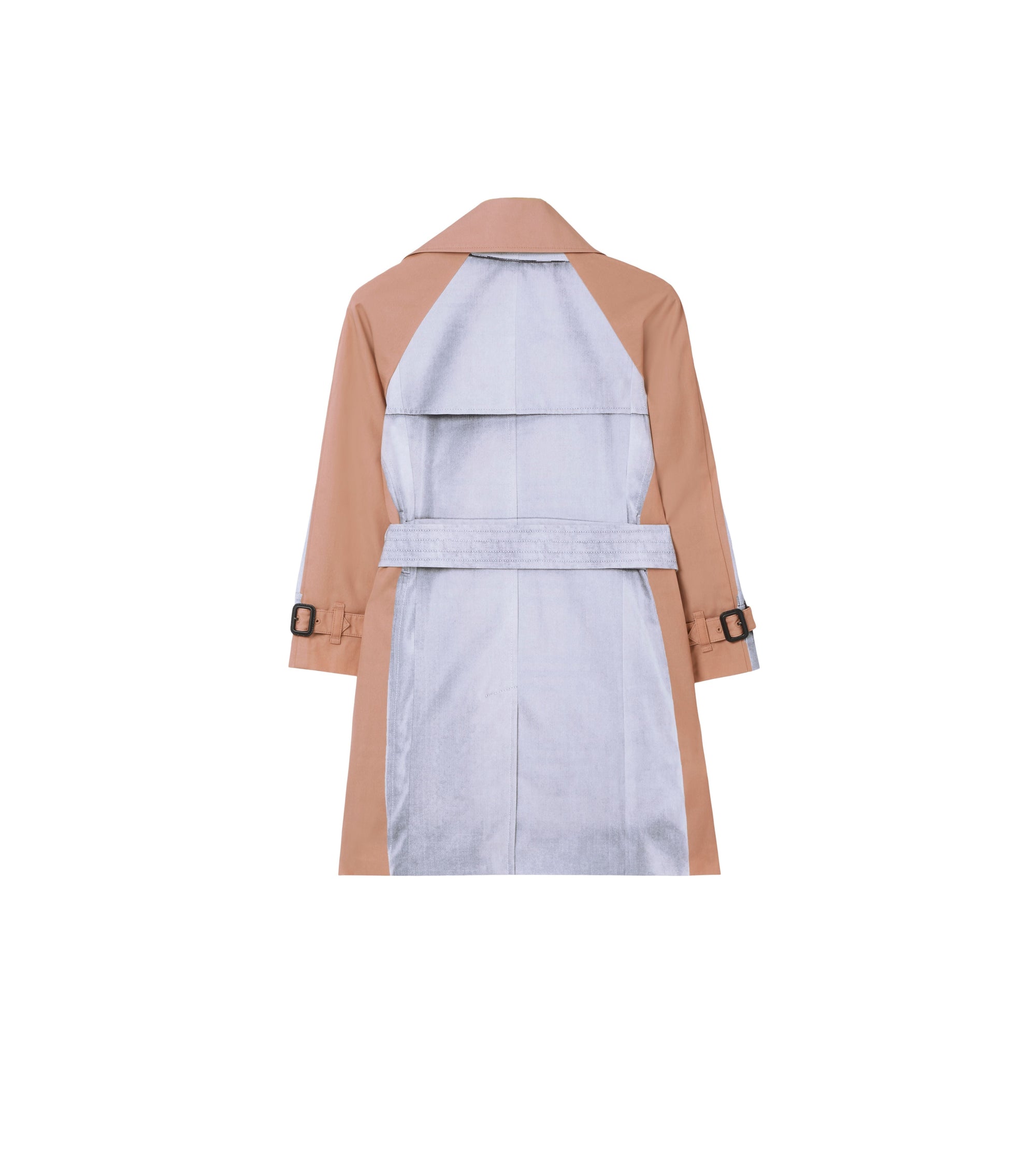 Trench-coat contrasté - Archive Beige