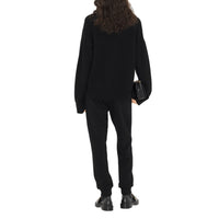 Pantalon de survêtement à lettre brodée - Black