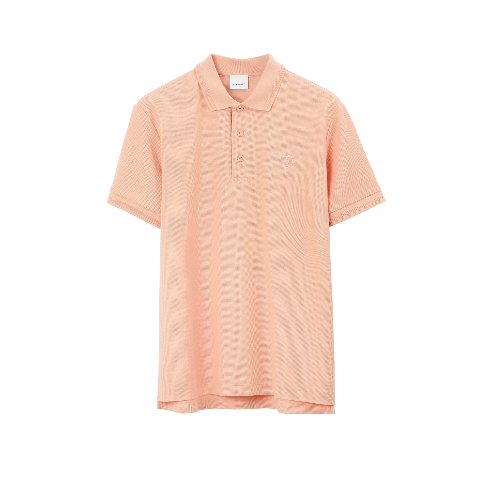 Polo à motif monogramme - Soft Peach Pink