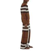Bombers à motif check - Dark Birch Brown