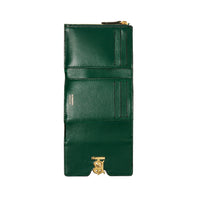 Portefeuille TB compact en cuir embossé - Dark Viridian Green
