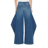 Jean ample délavé - Deep Slate Blue