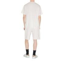 Short à cordon de serrage et logo - Oatmeal Melange