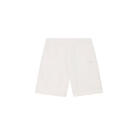 Short à cordon de serrage et logo - Oatmeal Melange