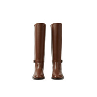 Bottes hautes en cuir - Pine Cone Brown