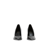 Escarpins à bout pointu en cuir - Black