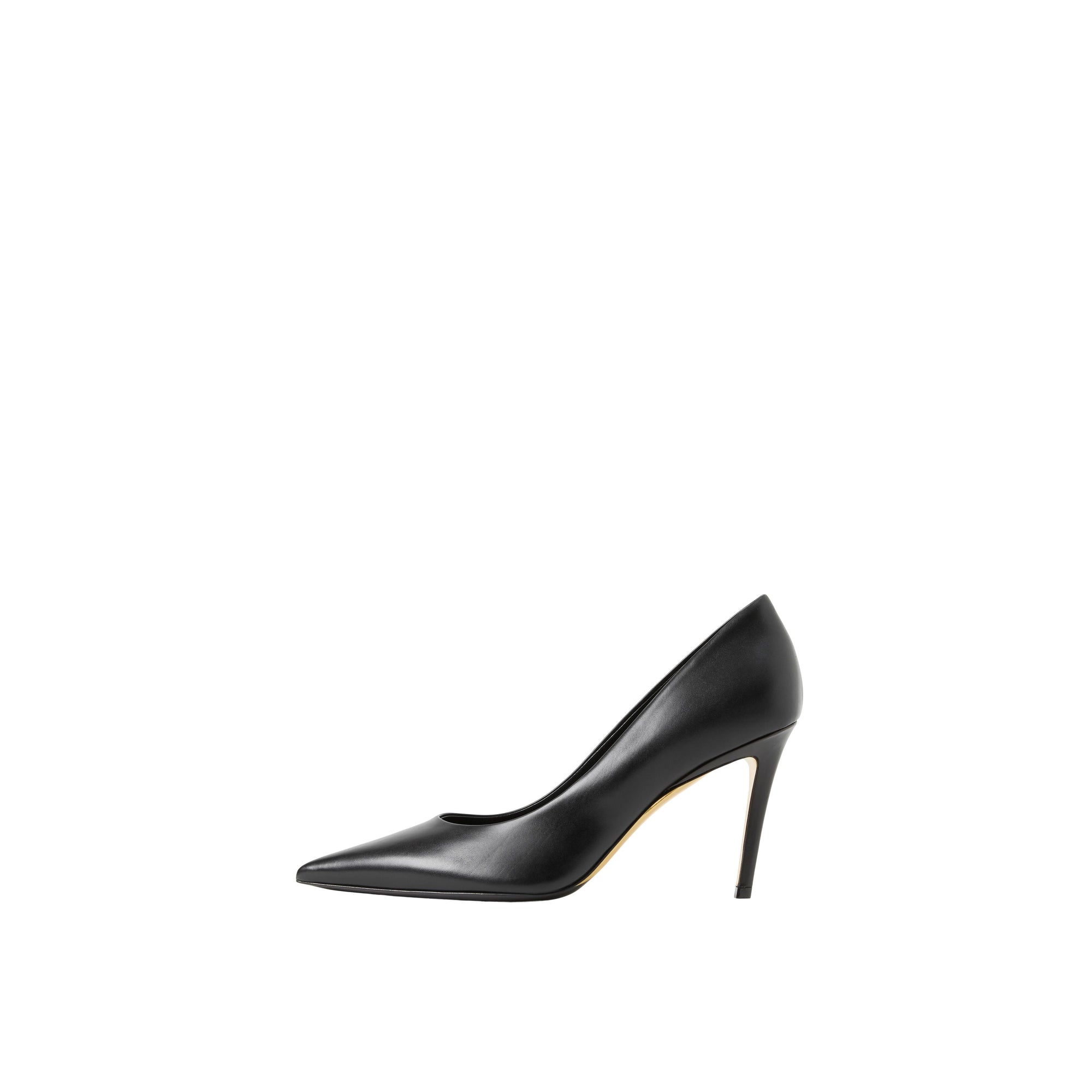 Escarpins à bout pointu en cuir - Black