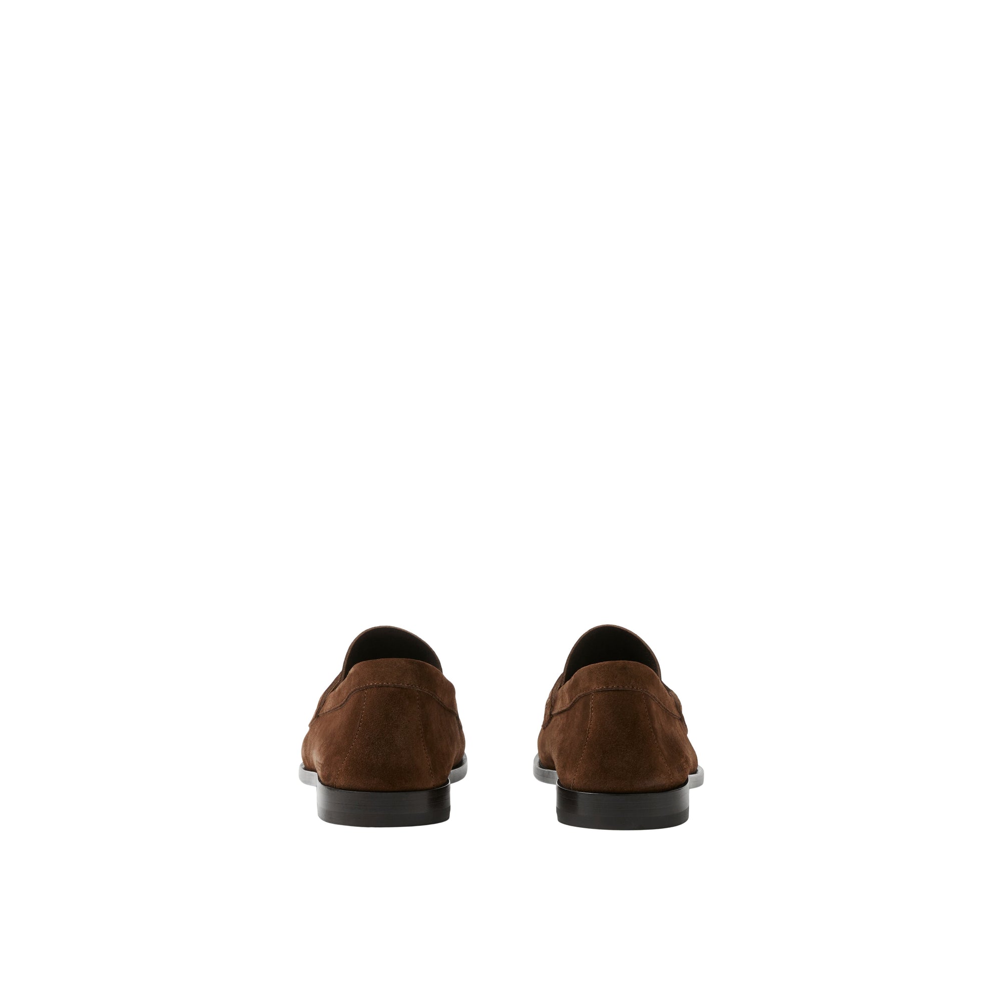 Mocassins Penny en cuir velours - Dark Brown