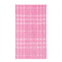 Serviette à motif check - Bubblegum Pink