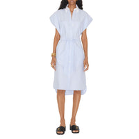 Robe chemise Oxford en coton - Pale Blue