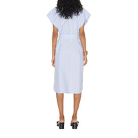 Robe chemise Oxford en coton - Pale Blue