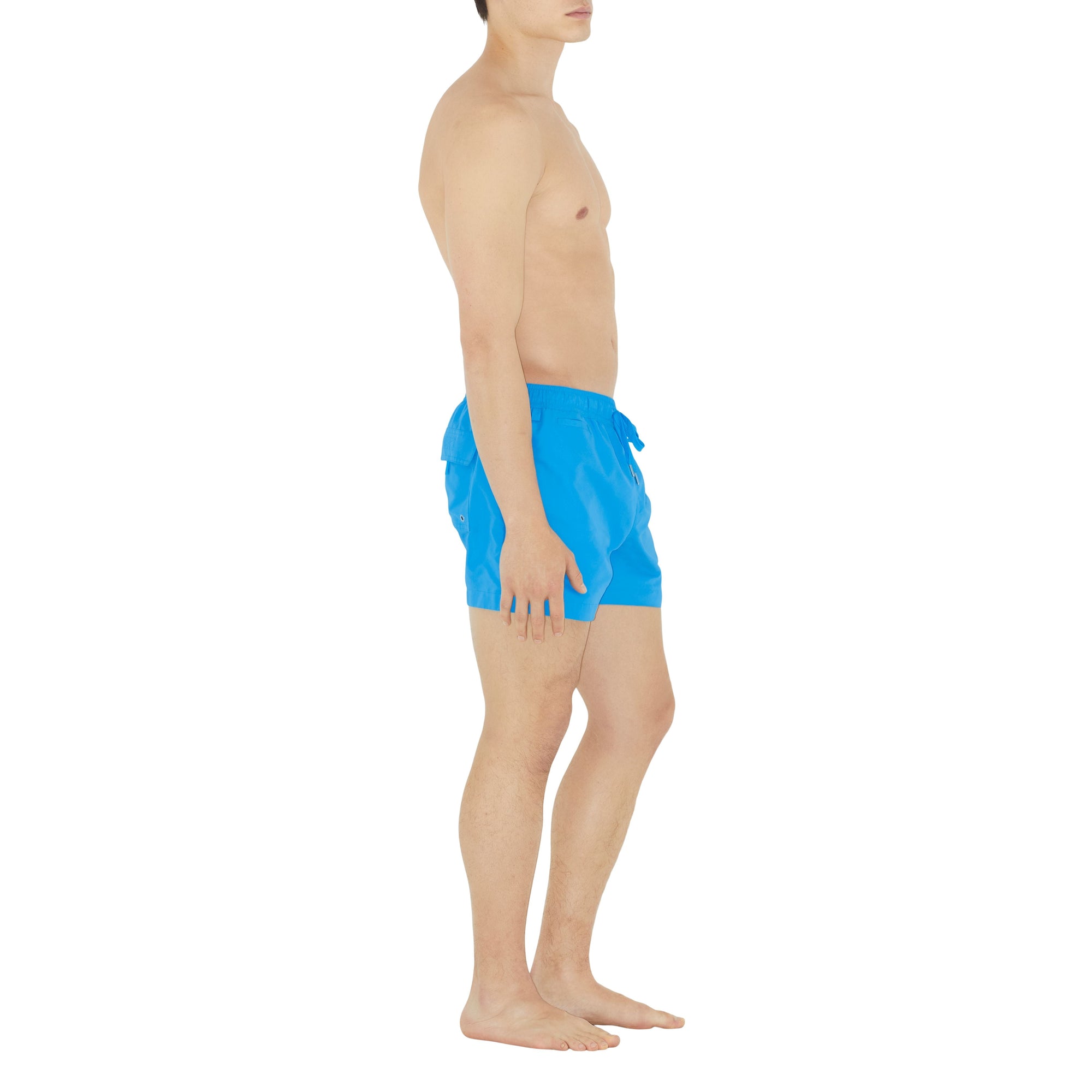 Short de bain à cordon de serrage - Bright Cerulean Blue