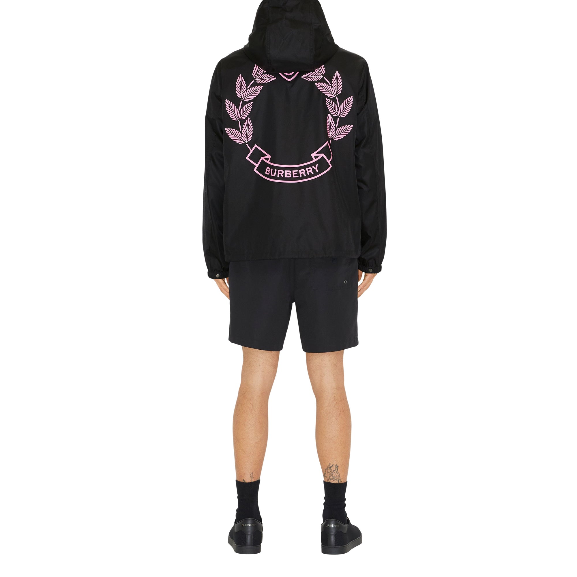 Veste à écusson feuille de chêne - Black