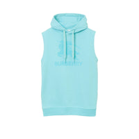 Sweat sans manches à emblème cavalier - Bright Topaz Blue