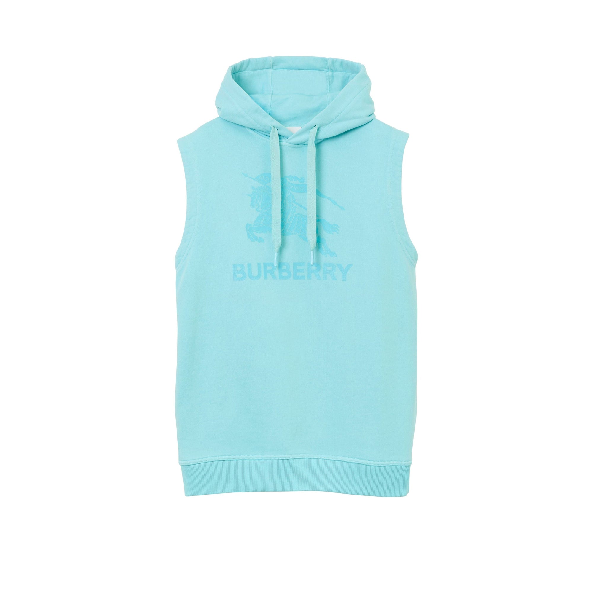 Sweat sans manches à emblème cavalier - Bright Topaz Blue