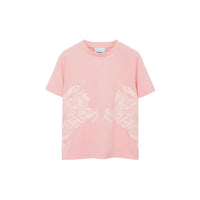 T-shirt en coton imprimé à motif cavalier - Soft Blossom