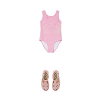 Maillot de bain extensible à motif cavalier - Soft Blossom Patternt