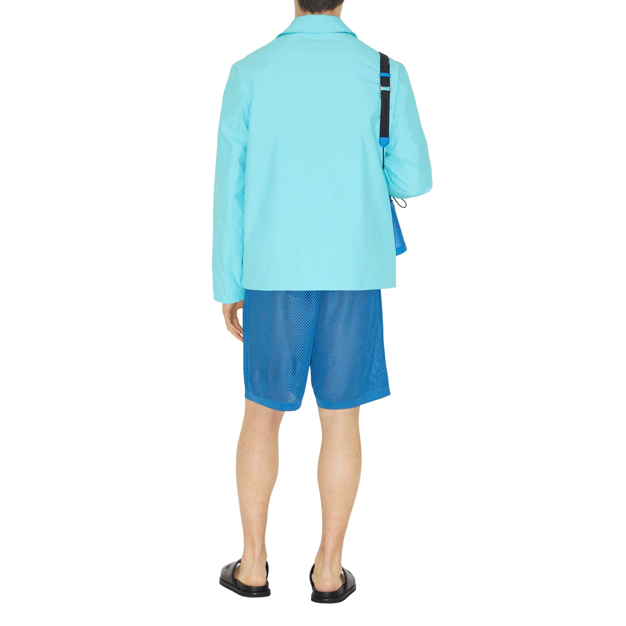 Veste à motif cavalier brodé - Bright Topaz Blue