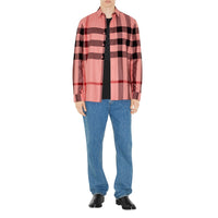 Chemise en coton à motif check - Candy Pink Check