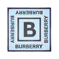 Foulard Burberry Text - Pale Blue