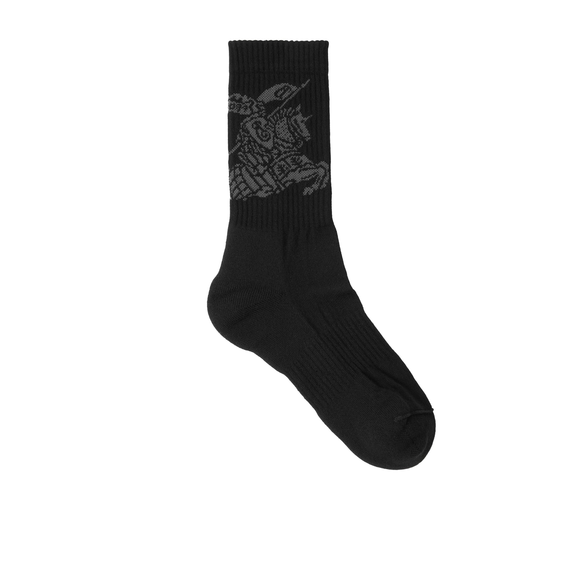 Chaussettes en coton stretch - Black