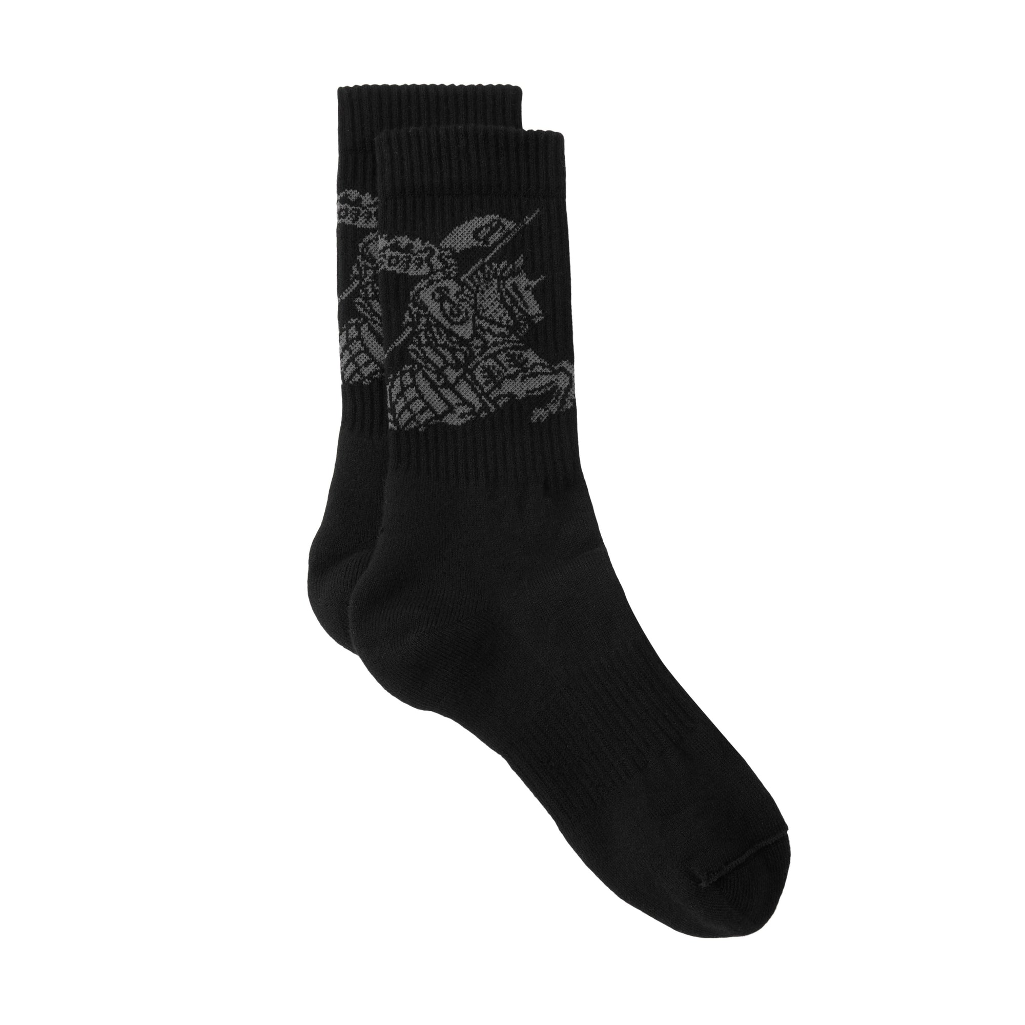Chaussettes en coton stretch - Black