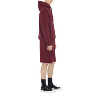 Short en coton à motif cavalier - Deep Crimson