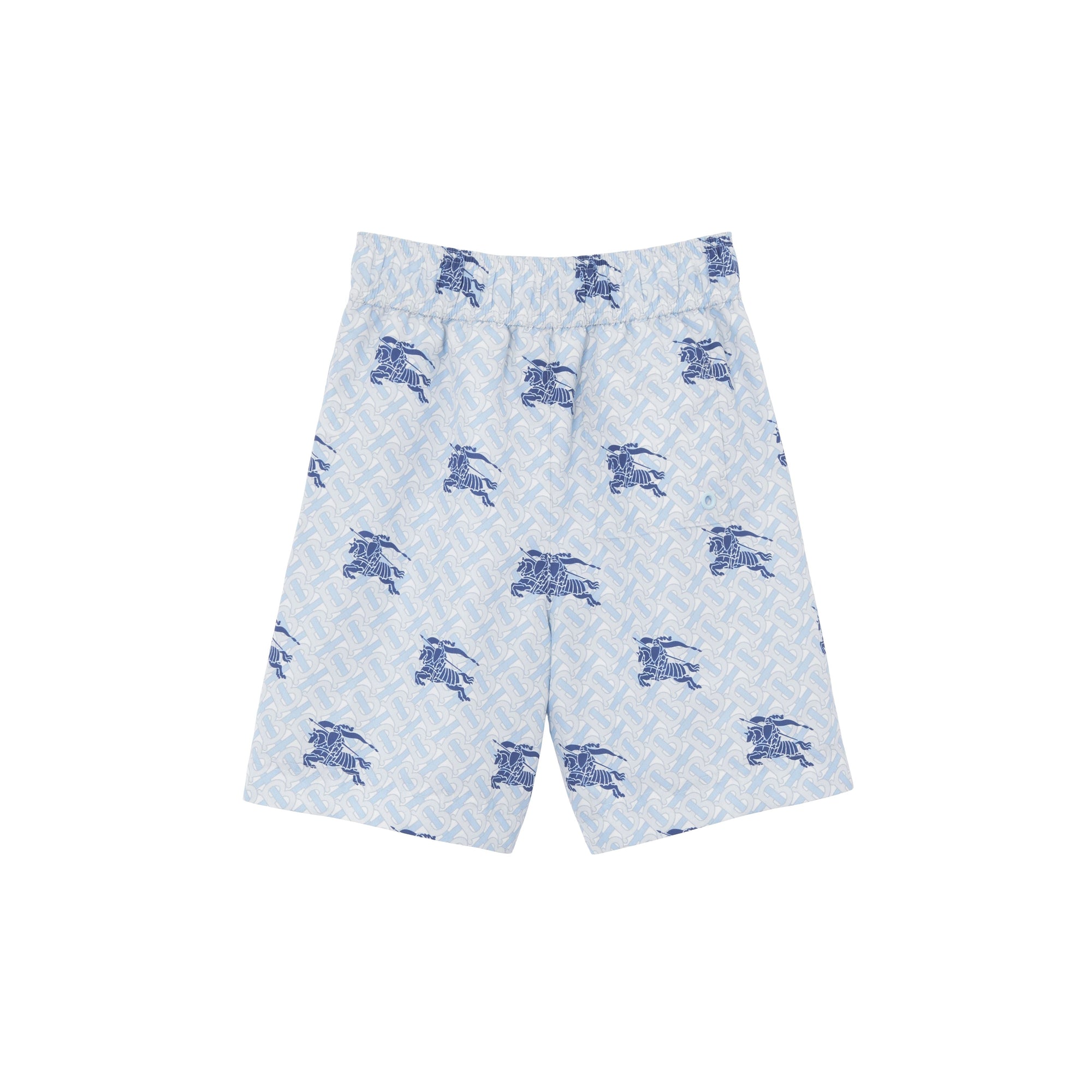 Short de bain monogramme à motif cavalier - Navy pattern