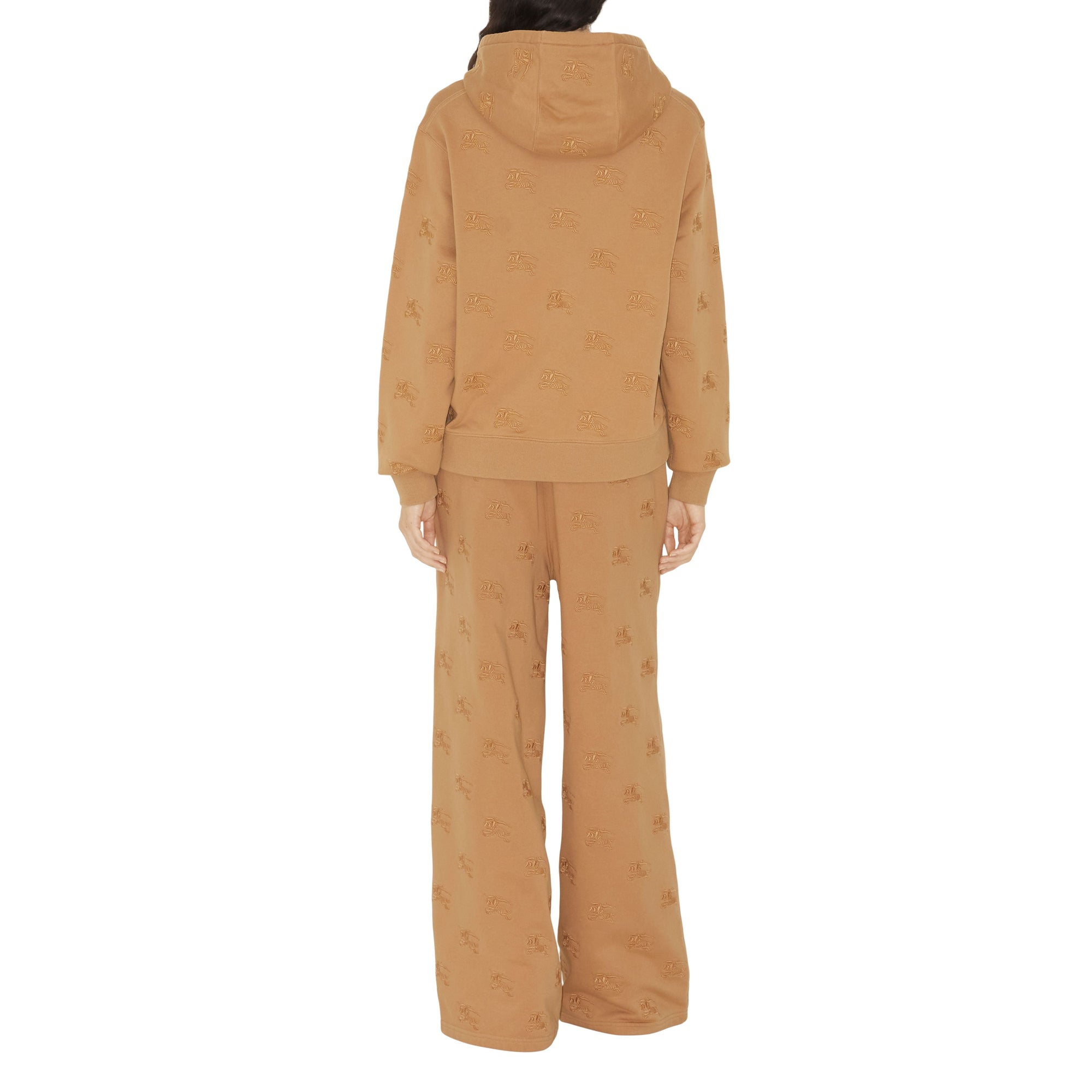 Pantalon de survêtement en coton à motif cavalier - Camel Legacy