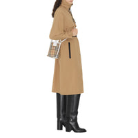 Mini sac cabas London - Archive Beige & White