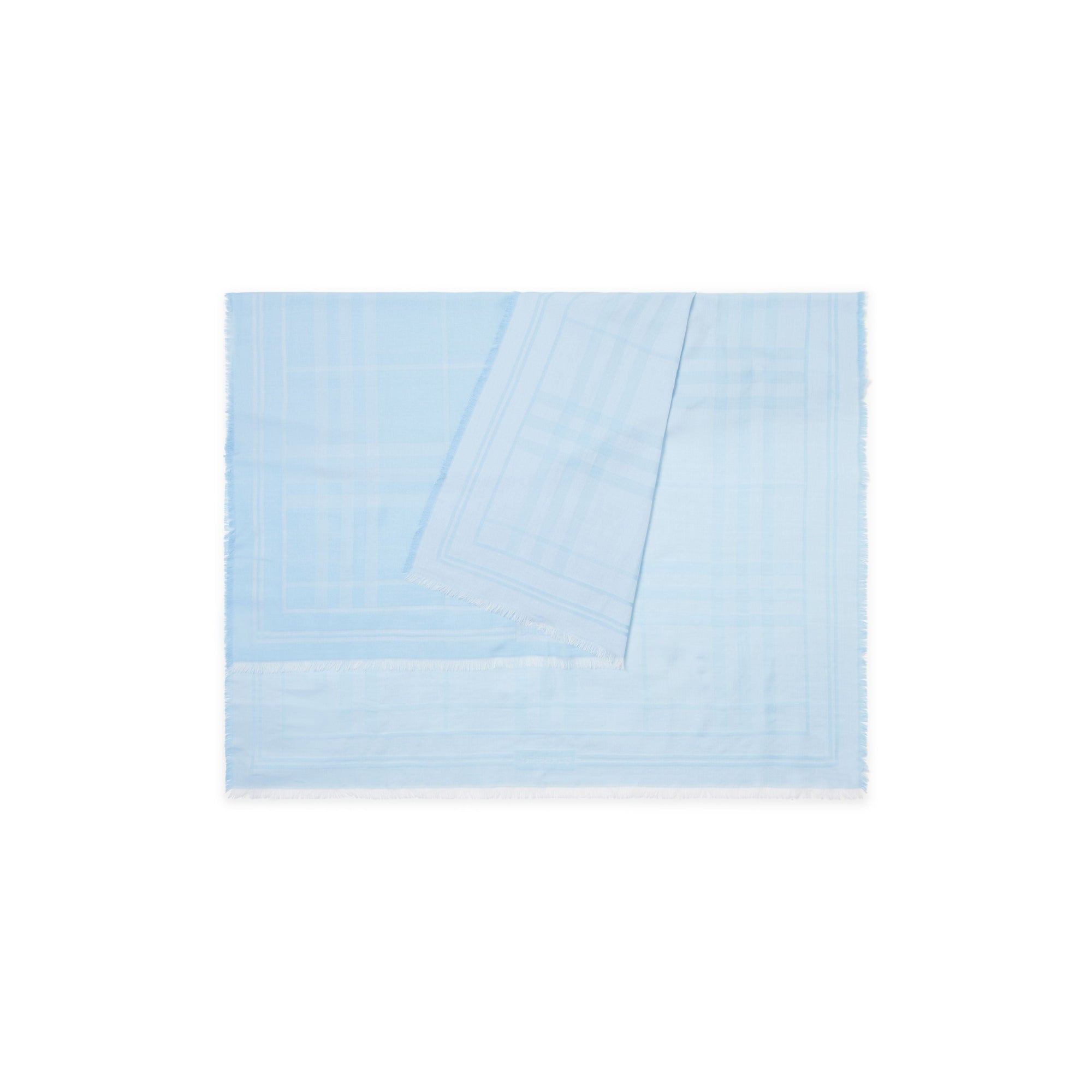 Écharpe multi-matières - Pale Blue