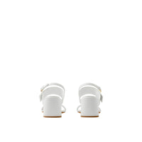 Sandales Monogram en cuir - Optic White