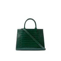 Mini sac Frances en cuir - Dark Viridian Green