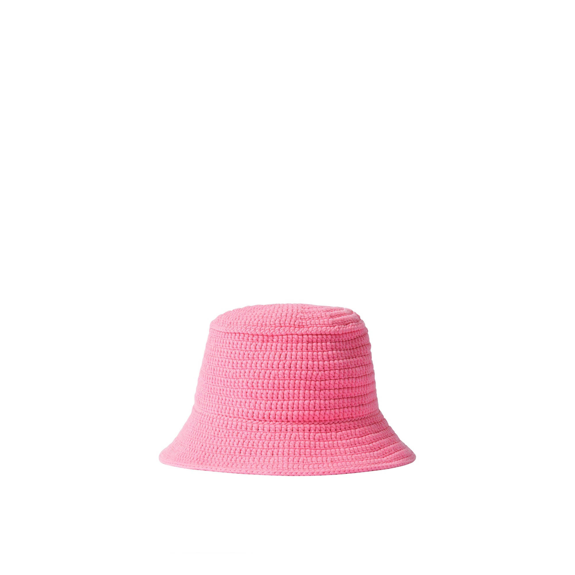 Bob en crochet en coton technique - Bubblegum Pink