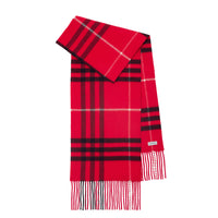 Écharpe en laine et cachemire à motif check - Pillar