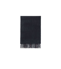 Écharpe réversible en cachemire à motif check - Navy