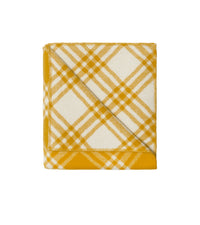 Couverture en laine à motif check - Pear