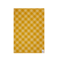 Couverture en laine à motif check - Pear