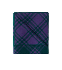 Couverture en laine à motif check - Vine & Royal