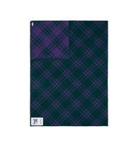 Couverture en laine à motif check - Vine & Royal